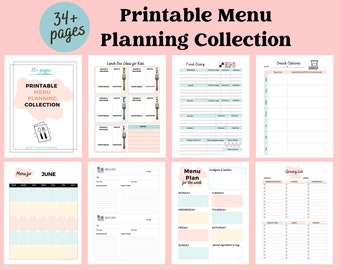 Printable Meal Planning Tools Collection