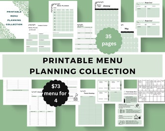 Printable Meal Planning Tools Collection
