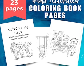 Coloring Book for Kids: Fun Activities to Color