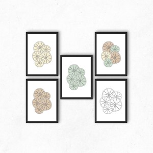 Citrus Fruit | Lemons, Oranges, Limes | Hand Drawn Digital Print | Line Art | Minimal & Modern Wall Art | Frame-able | Printable | Colorful