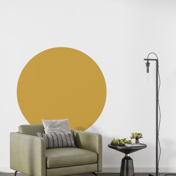Circle Wall Decals Etsy