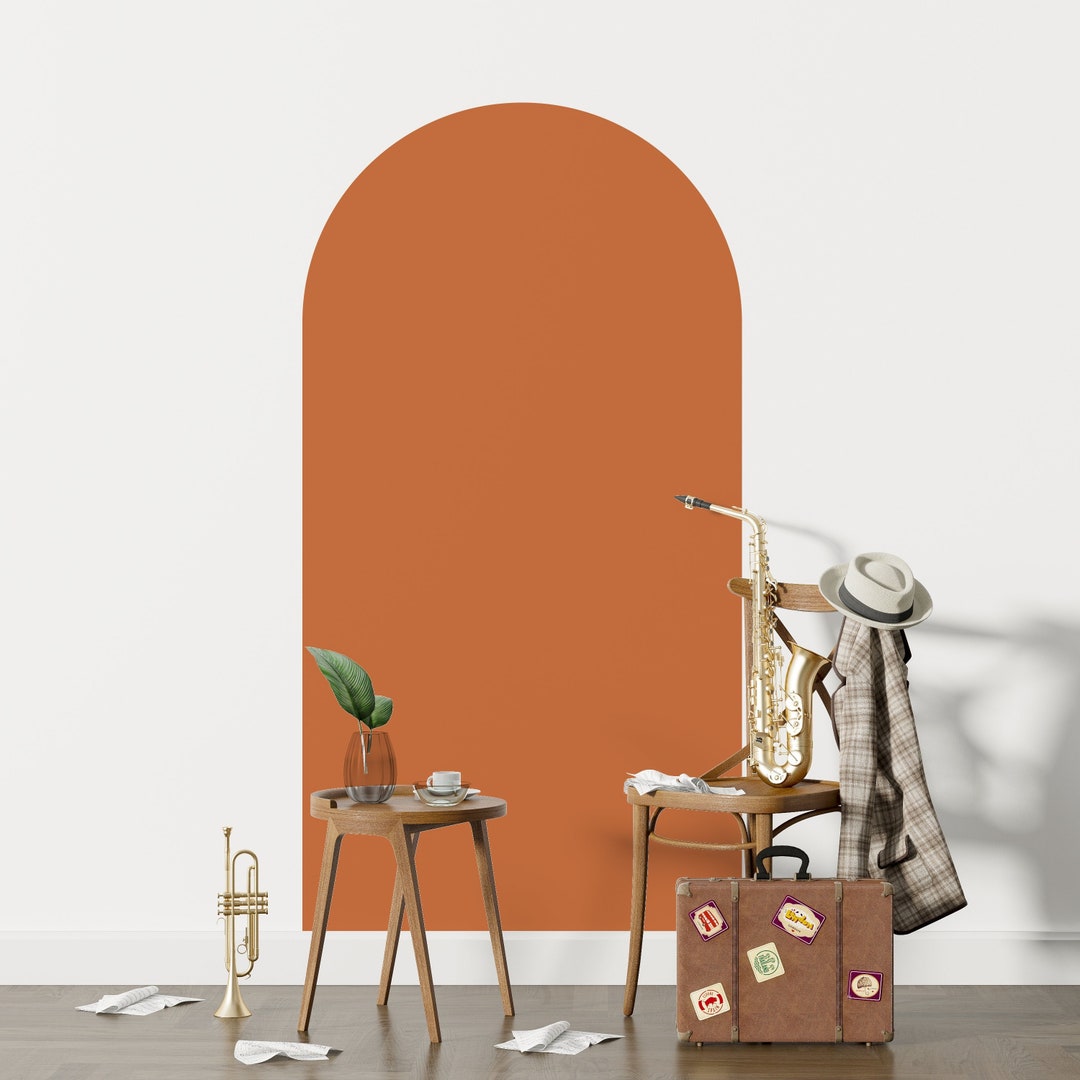 Boho Arch Wall Decal Peel and Stick Arch Wall Decals and Murals Nursery