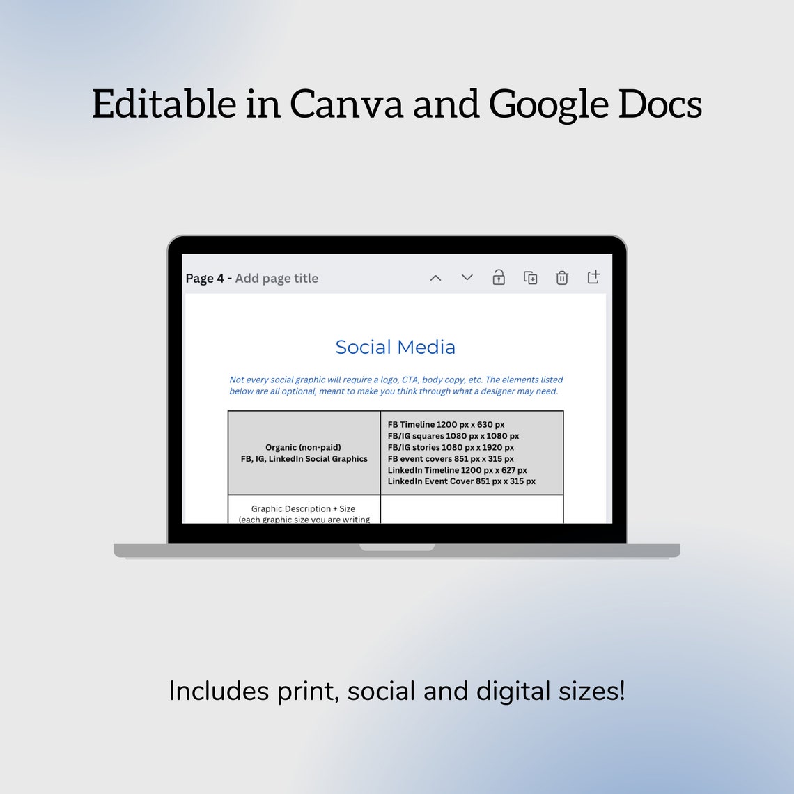 Copy Deck Template Etsy Copy Deck Template Etsy