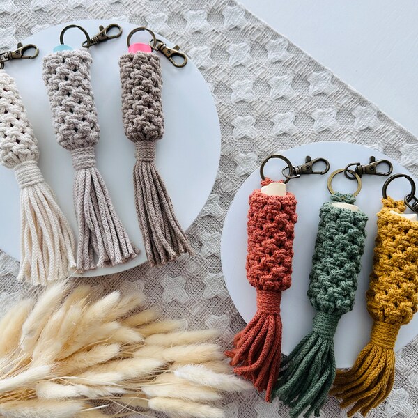 Macrame Key Holder - Etsy