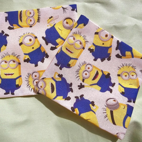 Microwaveable Heat Pad Hand Warmers, Rice Or Corn Bag, Reusable Heating Pack For Warmth, Organic And All Natural  -  Minions