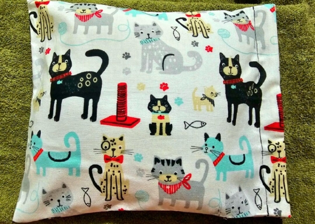 Microwavable Rice Bag, Reusable Cotton Scented Heating Pad, All Natural