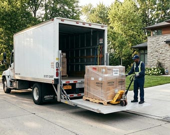 Ladebordwand-Service für LTL Fracht
