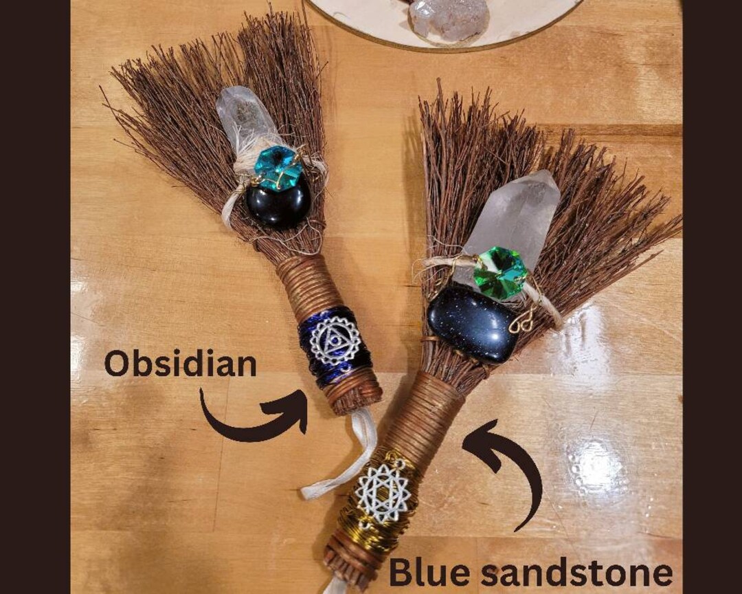 Protection Broom, Wall Decor Etsy