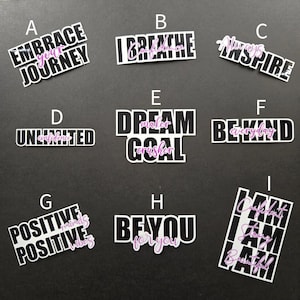 Cute Inspirational Stickers