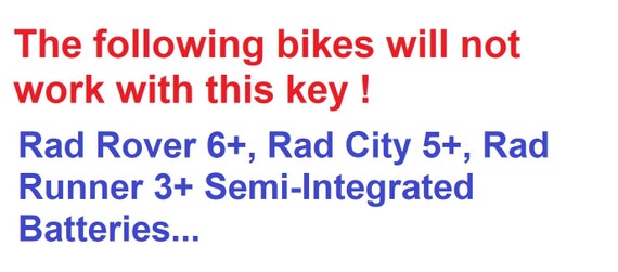 Rad Replacement Keys