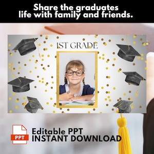 Graduation PPT, Graduation Slideshow, Graduation Party Celebration