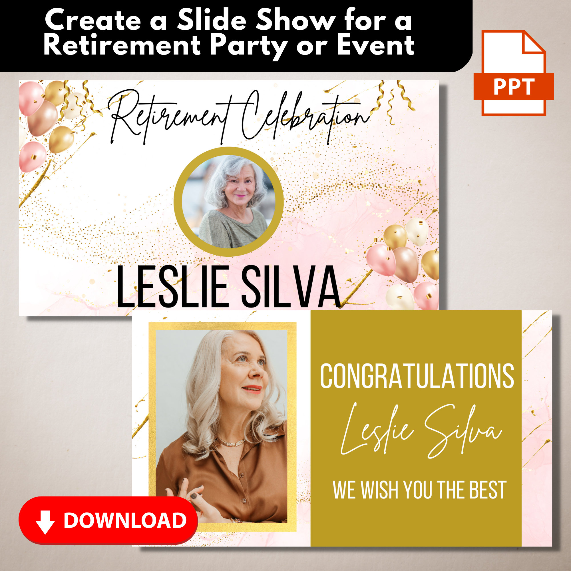 Retirement Powerpoint Template Retirement Powerpoint Template