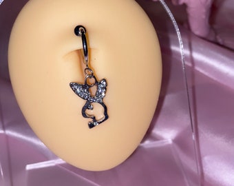 Fake Bauchnabelpiercing Playbunny