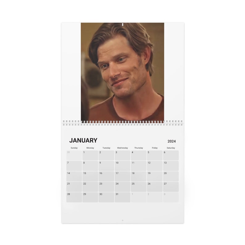 Men of Greys Anatomy Calendar 2024 Etsy