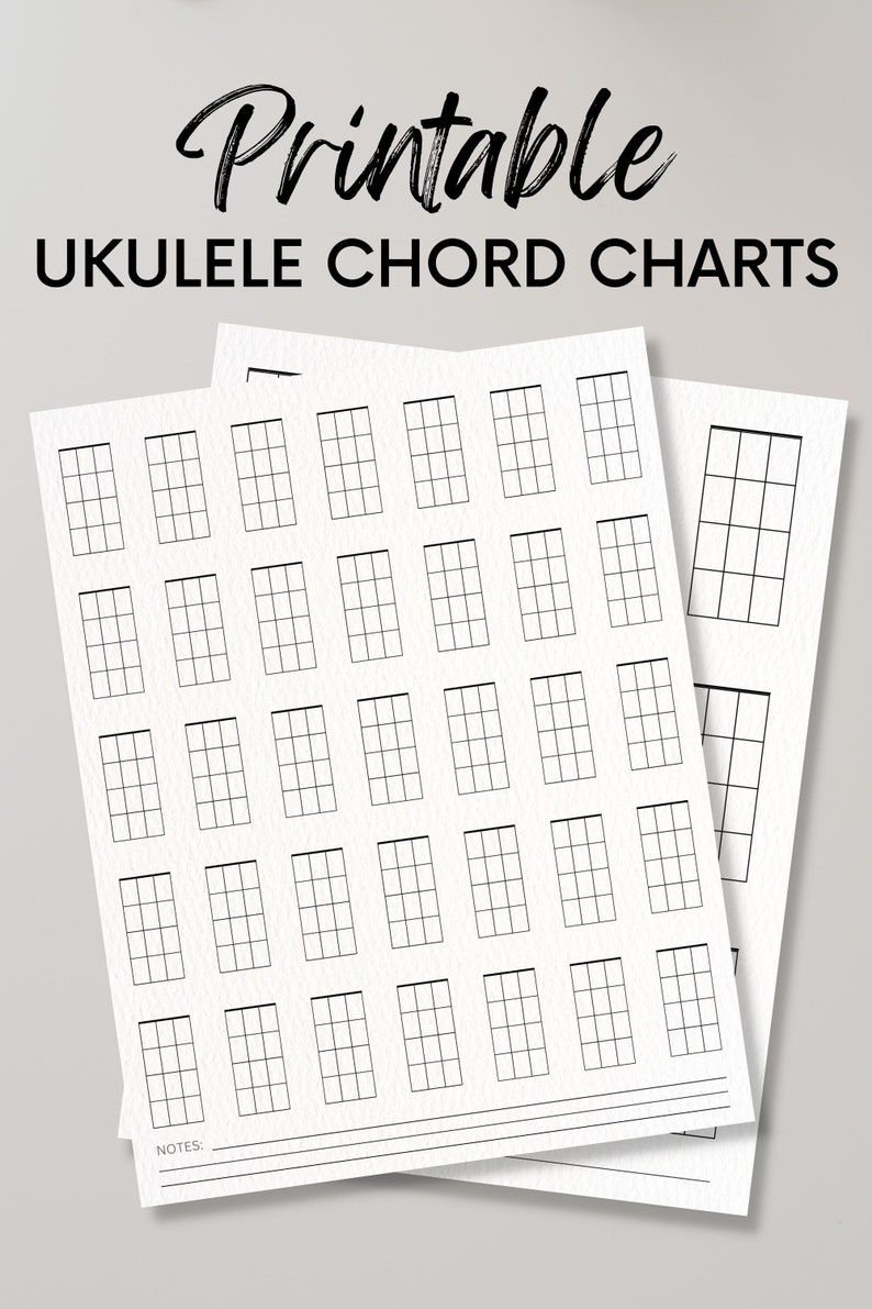 Blank Ukulele Chord Charts for - Il 794xN.4372170907 Nyv3 