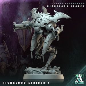 SYLVARI ASCENDANTS STRIDER - Highblood War Walker Proxy- Archvillain Games