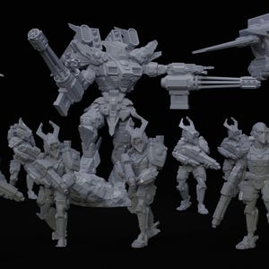 GREATER GOOD PATROL - Full Combat Unit  - Cult Fantasy Miniatures