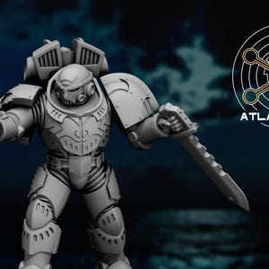 WAI TOA KAIKINO - Light Armoured Tiki Masked Shark Space Knights - Atlan Forge