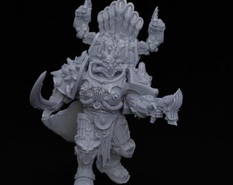 Lord of Noise Miniature: 28mm Grimdark Sci-Fi Wargame Figure