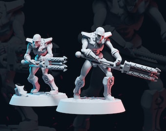 プロペイント ネクロン リッチガード隊 (5) – ウォーハンマー 40k