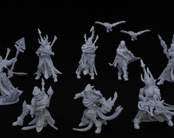 PRIVATEER CORSAIRS - Space Elf 10 Unit Kill Team Proxy  - Drunk Magos