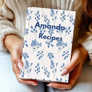 Personalised Recipe Book, Cookbook, Custom Hard Cover Journal, Recipe Organizer book, chef Gift, baker gift, family recipe book,wedding gift