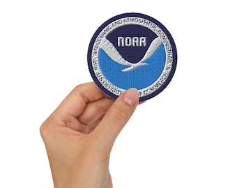 Embroidered NOAA Weather Patch