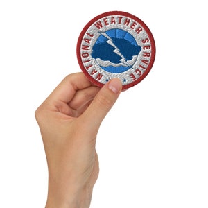 Embroidered National Weather Service (NWS) Patch