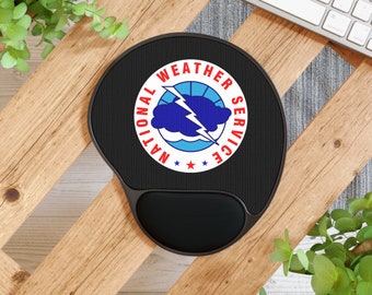 Ergonomic National Weather Service (NWS) Mouse Pad