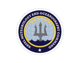 Navy METOC Command Sticker | Meteorology sticker | Navy sticker | Vinyl Sticker | Navy Meteorology | Navy Oceanography