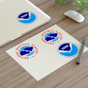 Pack d’autocollants NOAA et National Weather Service (NWS)