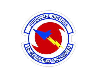 Hurricane Hunters Sticker | NOAA Hurricane Hunters | Meteorology Sticker | NOAA Sticker | Vinyl Sticker