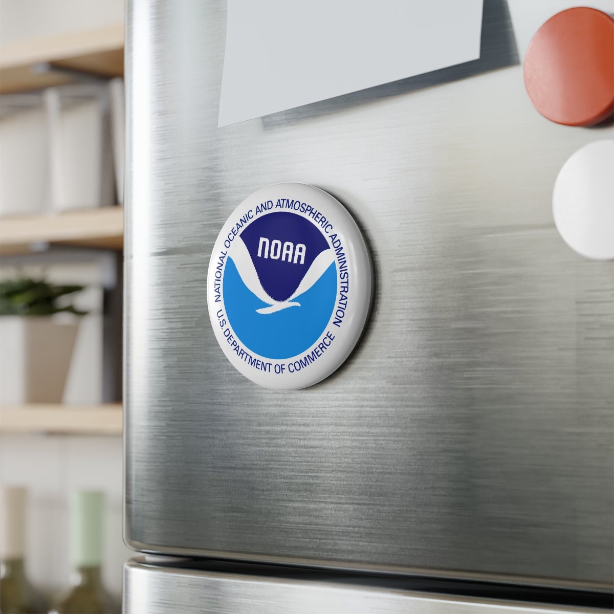 Round NOAA Weather Magnet (1 & 10 Pcs) - Etsy