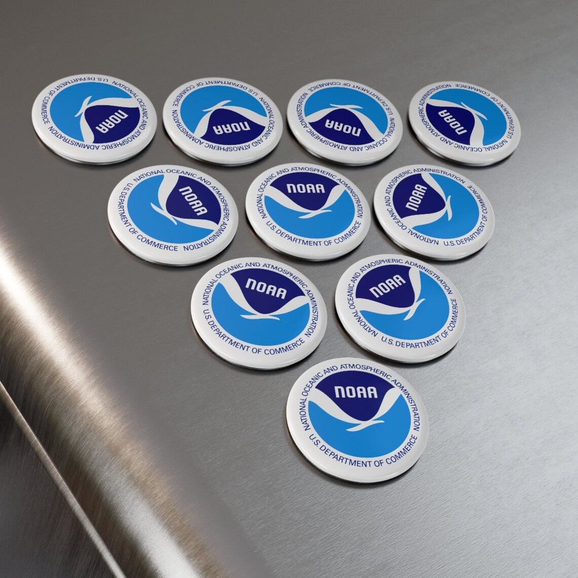 Round NOAA Weather Magnet (1 & 10 Pcs) - Etsy