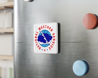 Square National Weather Service (NWS) Magnet