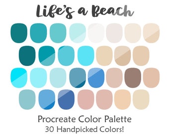 Life&#39;s A Beach Color Palette