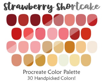 Strawberry Shortcake Color Palette
