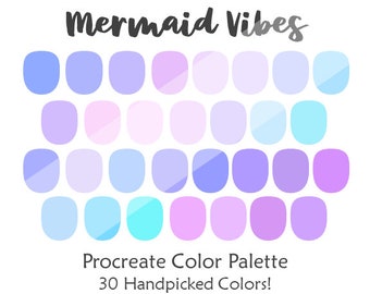 Mermaid Vibes Color Palette