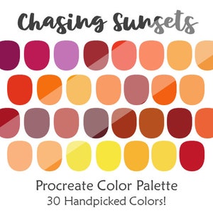 Chasing Sunsets Color Palette