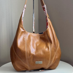 Estrella Leather Hobo Bag