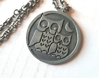 Vintage Jorgen Jensen #220 Pewter and Turquoise Necklace Vintage Jorgen Jensen #220 Pewter and Turquoise Necklace