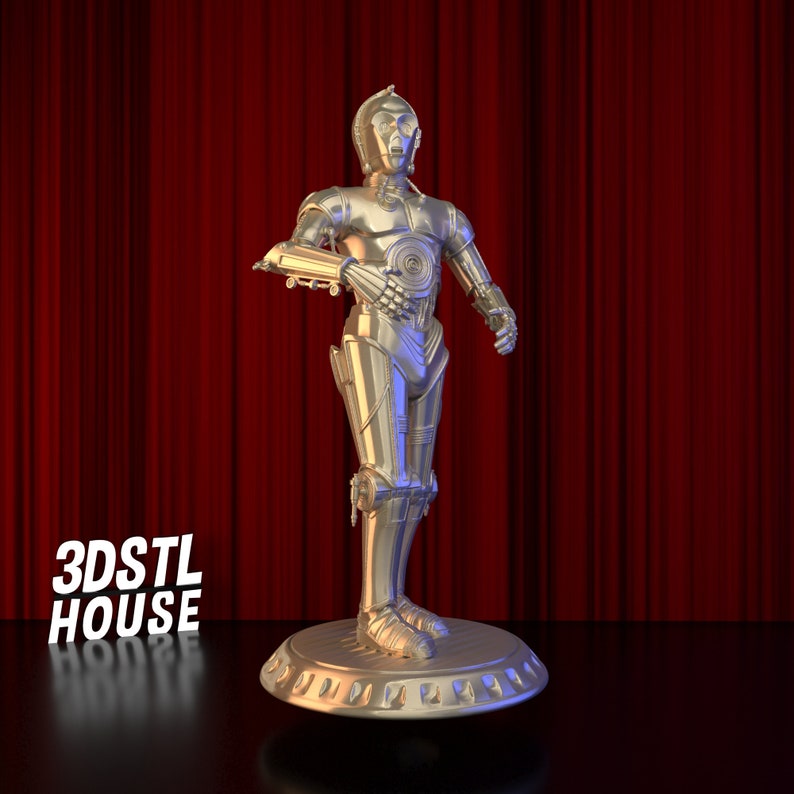 Star Wars C3PO 3D Print STL File for 3D Printing Instant - Etsy UK