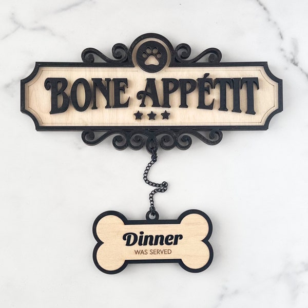 Pet Food Station Sign Etsy