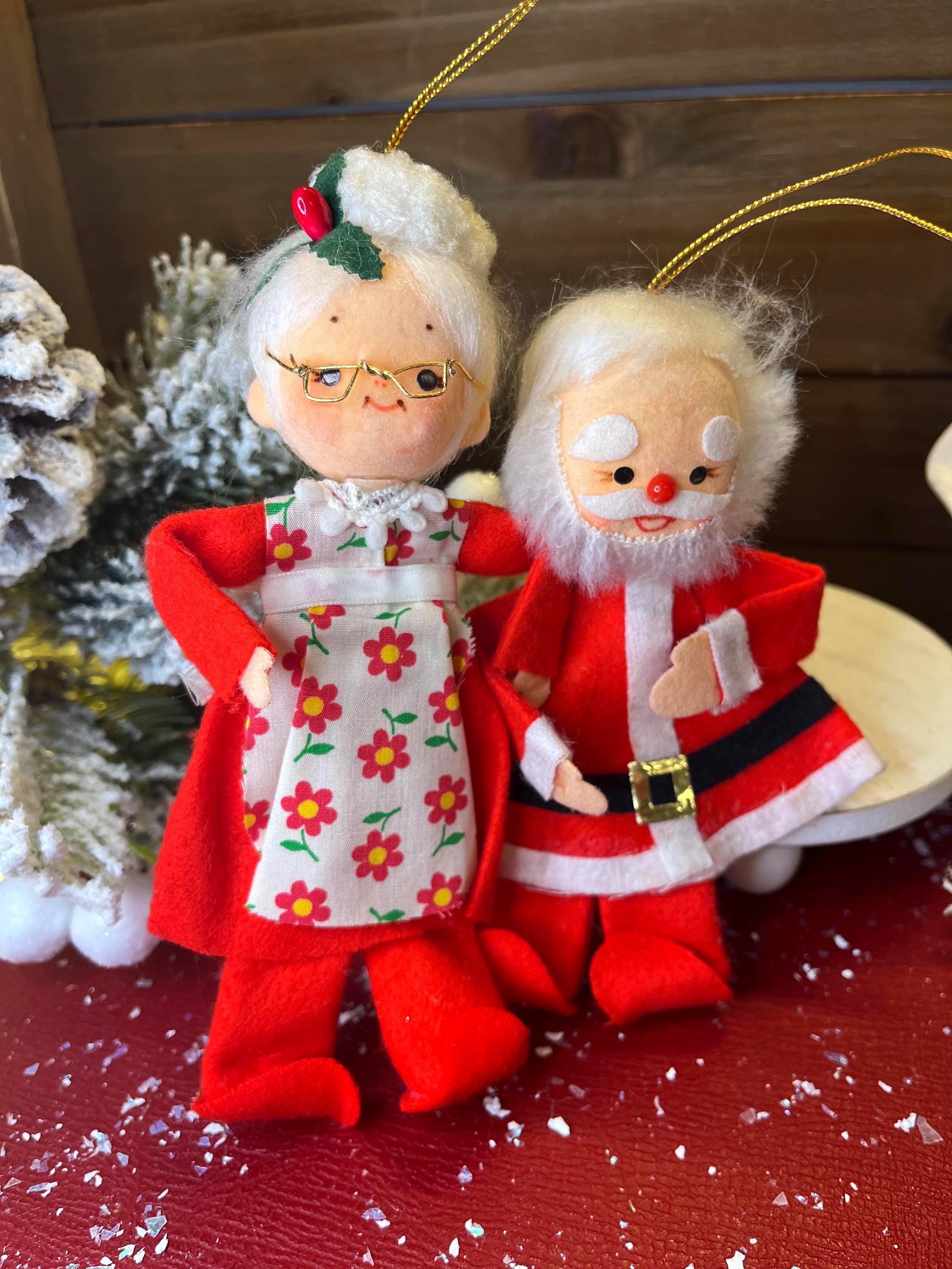 Japan Mr Mrs Santa - Etsy