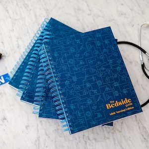 The Bedside Guide: quick reference for nurses w/ weekly planner. Nurse education, RN, student nurse study aide, nursing school, nurse notes