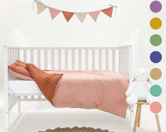 Muslin Duvet Cover Set, Double Gauze Baby,Toddler Blanket Set, Gauze Duvet Cover, Baby essentials, Nursery Bedding, Organic blanket cover