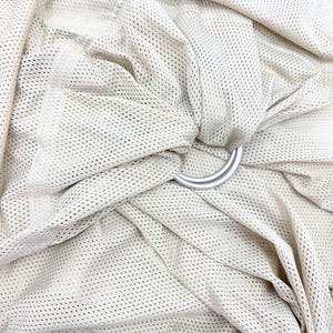 Portabebés con anillas para bebé, portabebés, portabebés con anillas para agua en verano, portabebés seguro, transpirable, disponible en muchos colores, portabebés de malla