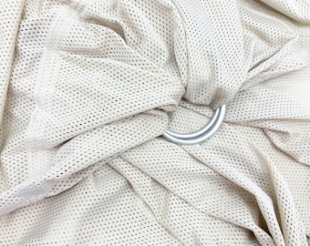 Baby Ring sling, Baby carrier, Summer Water Ring Sling, Safe baby wearing, Breathable, many colors available, Mesh baby wrap carrier
