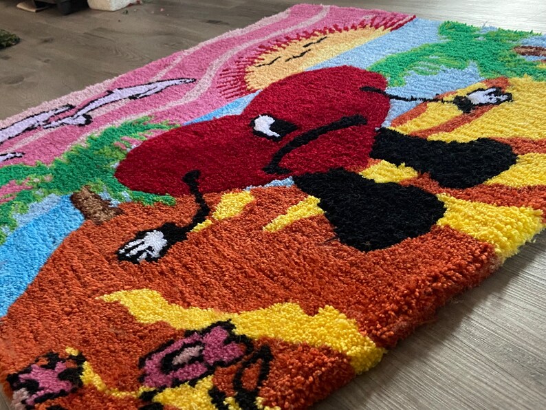 Bad Bunny Rug Un Verano Sin Ti Album Cover Rug Handmade Etsy Australia