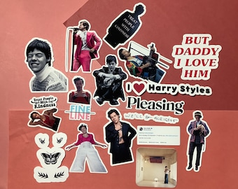 Harry Styles Sticker Pack | Vinyl Stickers